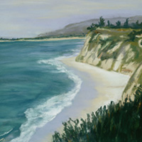 View from Wilcox, pastel (sold)